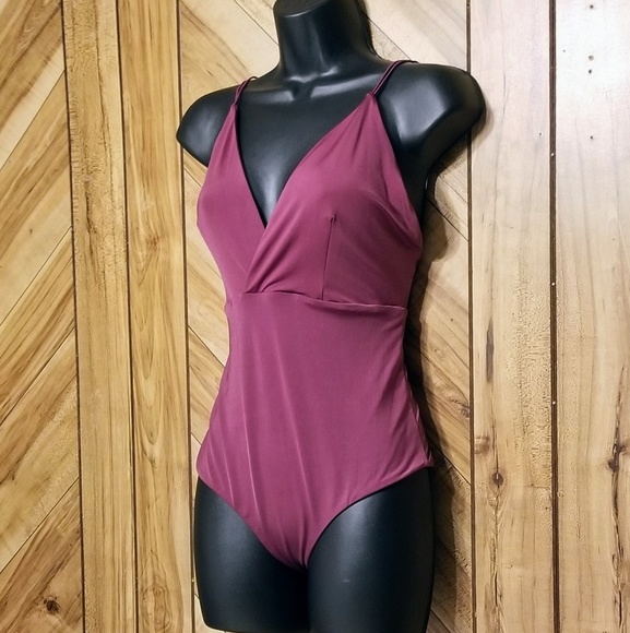 NWT Shinestar Bodysuit Crossback Strappy Back - Picture 2 of 8